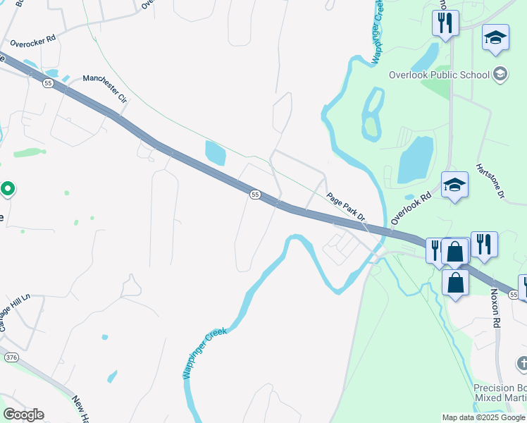 map of restaurants, bars, coffee shops, grocery stores, and more near 5 Henmond Boulevard in Arlington