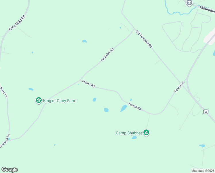 map of restaurants, bars, coffee shops, grocery stores, and more near 158 Forest Road in Woodridge