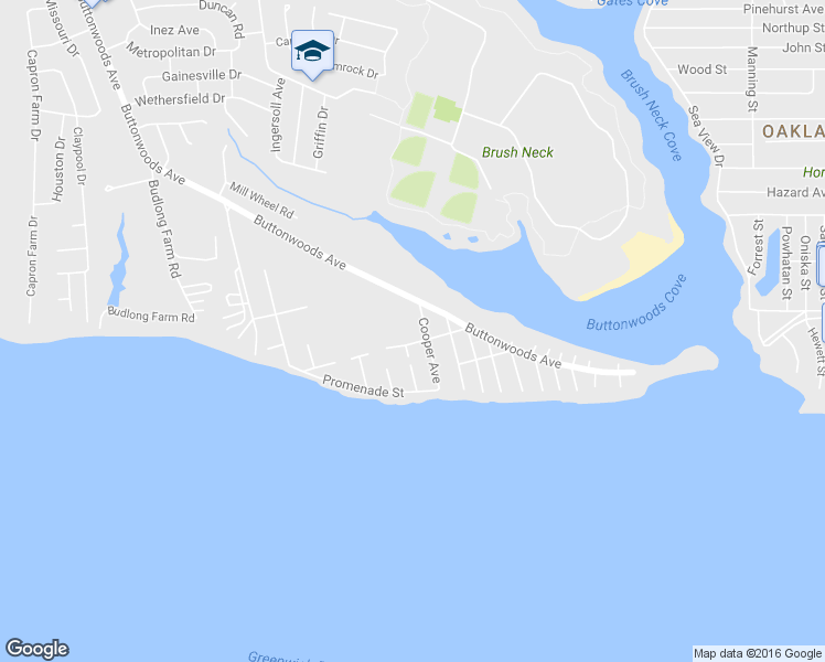 map of restaurants, bars, coffee shops, grocery stores, and more near 77 Janice Road in Warwick