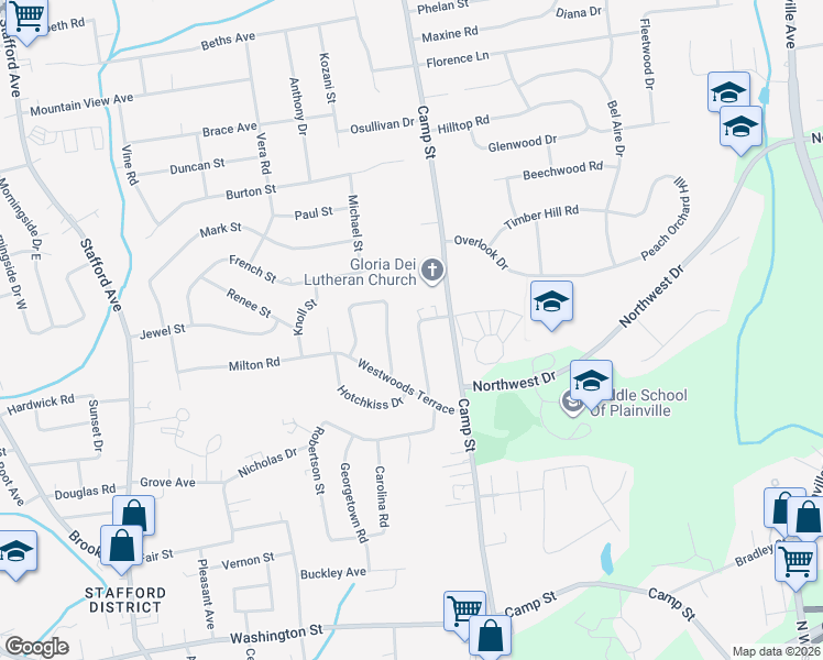 map of restaurants, bars, coffee shops, grocery stores, and more near 71 Constance Lane in Bristol