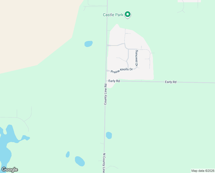 map of restaurants, bars, coffee shops, grocery stores, and more near 33979 Early Road in New Carlisle