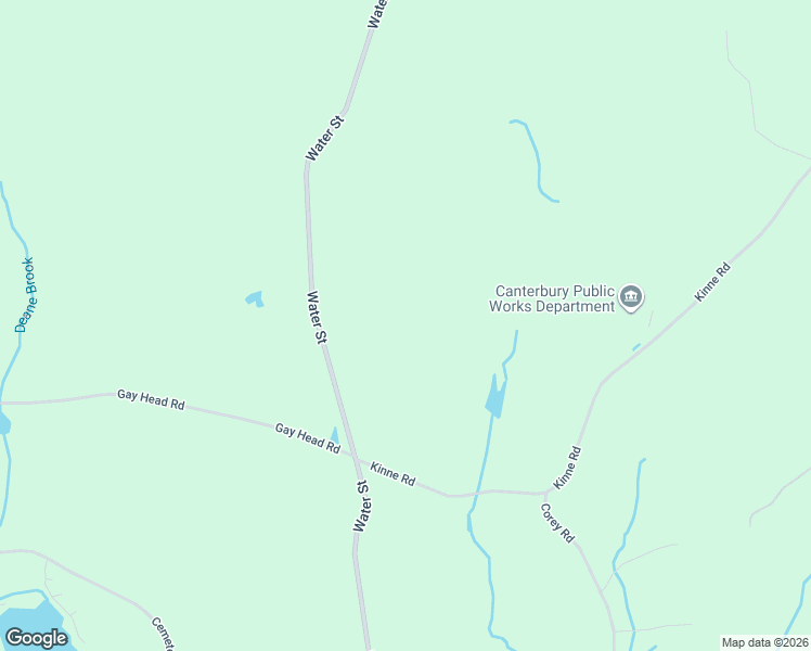 map of restaurants, bars, coffee shops, grocery stores, and more near 230 Water Street in Canterbury