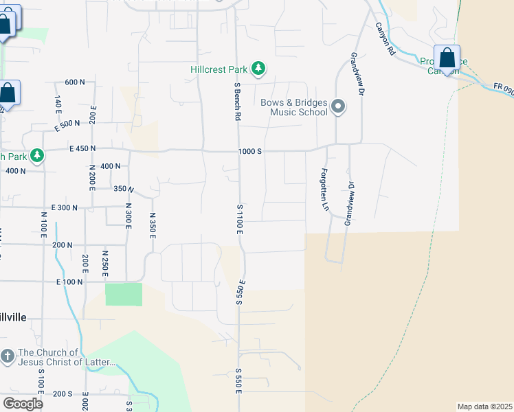 map of restaurants, bars, coffee shops, grocery stores, and more near 1139 470 East in Providence