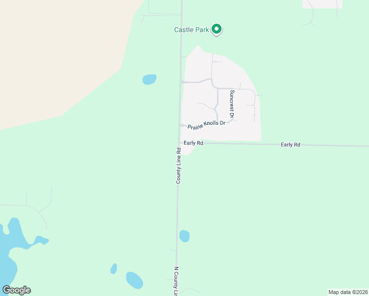 map of restaurants, bars, coffee shops, grocery stores, and more near 33048-33998 Early Rd in New Carlisle