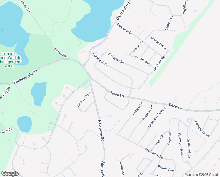 map of restaurants, bars, coffee shops, grocery stores, and more near 20 Race Lane in Sandwich