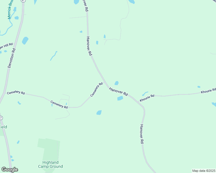 map of restaurants, bars, coffee shops, grocery stores, and more near 179 Hanover Road in Scotland