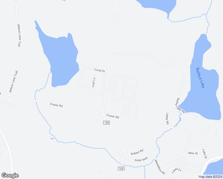 map of restaurants, bars, coffee shops, grocery stores, and more near 368 Anawana Lake Road in Monticello