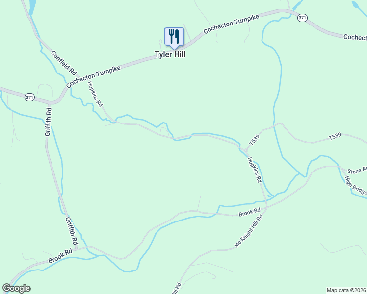 map of restaurants, bars, coffee shops, grocery stores, and more near 103 Hopkins Rd in Wayne