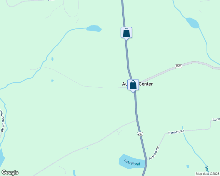 map of restaurants, bars, coffee shops, grocery stores, and more near 196 Dean Road in Meshoppen