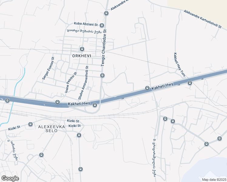 map of restaurants, bars, coffee shops, grocery stores, and more near 1a Tengiz Chantladze Street in T'bilisi