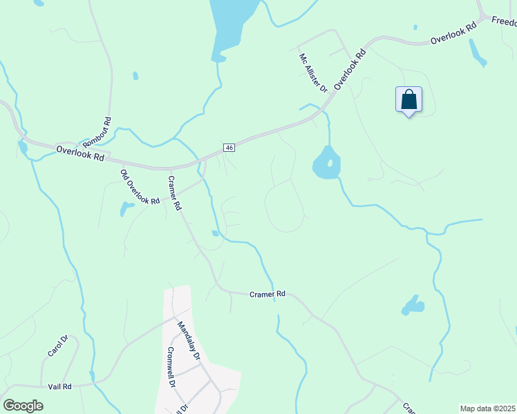 map of restaurants, bars, coffee shops, grocery stores, and more near 60 Rockledge Drive in Poughkeepsie