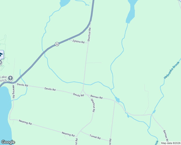 map of restaurants, bars, coffee shops, grocery stores, and more near 97 Shortcut Road in Cochecton
