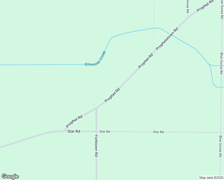 map of restaurants, bars, coffee shops, grocery stores, and more near 20172 Prophet Road in Prophetstown