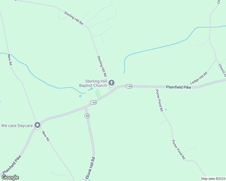 map of restaurants, bars, coffee shops, grocery stores, and more near 748 Plainfield Pike in Sterling