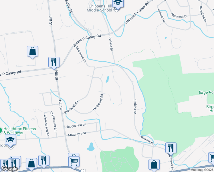 map of restaurants, bars, coffee shops, grocery stores, and more near 51 Hollyberry Road in Bristol