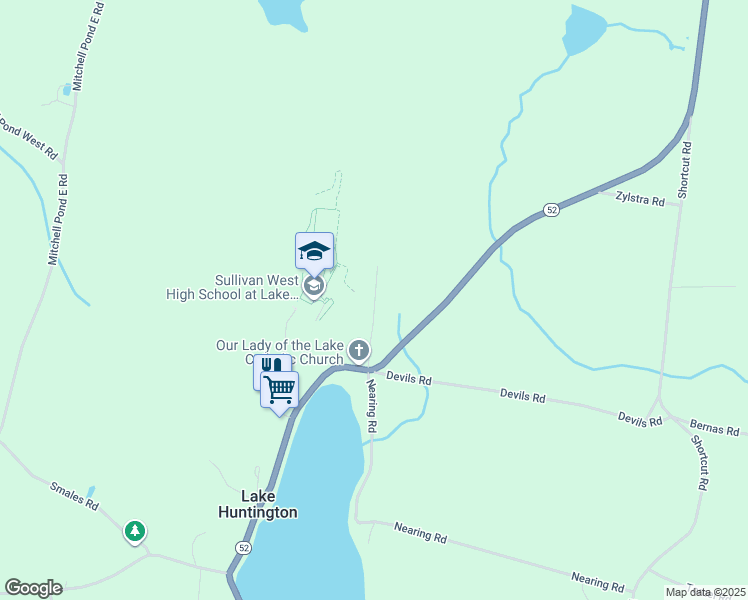 67 Schmidt Lane, Lake Huntington NY Walk Score