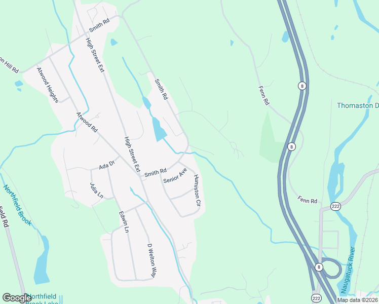 map of restaurants, bars, coffee shops, grocery stores, and more near 120 Smith Road in Thomaston
