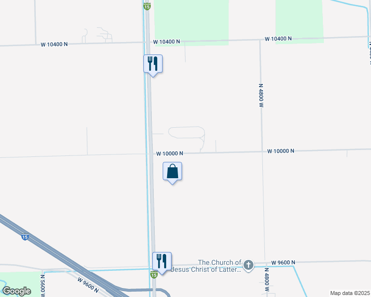 map of restaurants, bars, coffee shops, grocery stores, and more near 5076 West 10000 North in Tremonton