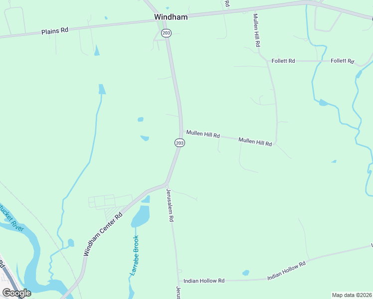 map of restaurants, bars, coffee shops, grocery stores, and more near 140 Windham Center Road in Windham
