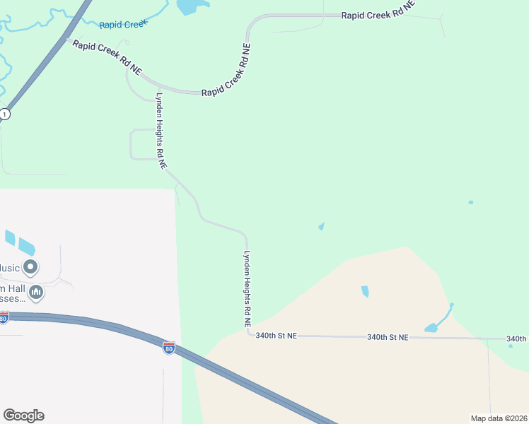 map of restaurants, bars, coffee shops, grocery stores, and more near 3344 Lynden Heights Road Northeast in Iowa City