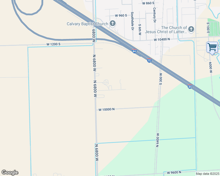 map of restaurants, bars, coffee shops, grocery stores, and more near 1480 South 1000 West in Tremonton