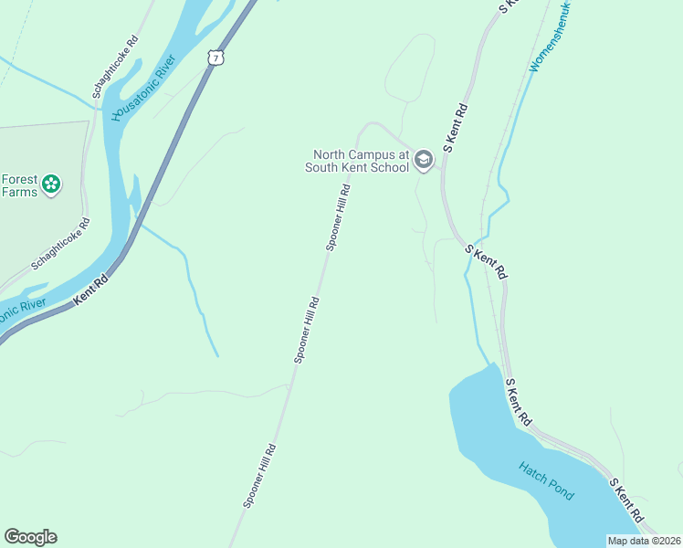 map of restaurants, bars, coffee shops, grocery stores, and more near 56 Spooner Hill Road in Kent