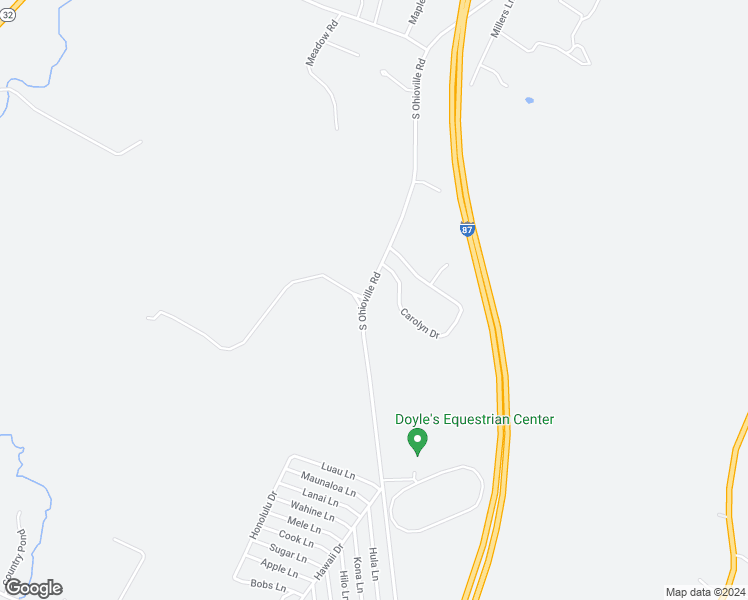 map of restaurants, bars, coffee shops, grocery stores, and more near 468 South Ohioville Road in New Paltz