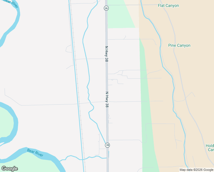 map of restaurants, bars, coffee shops, grocery stores, and more near 10035 North Highway 38 in Deweyville