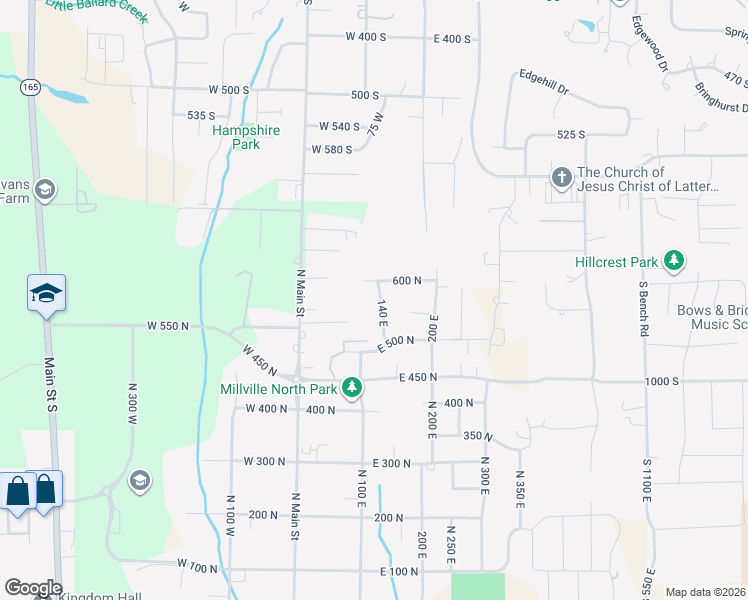 map of restaurants, bars, coffee shops, grocery stores, and more near 575 140 East in Providence