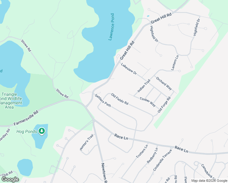 map of restaurants, bars, coffee shops, grocery stores, and more near 82 Old Fields Rd in Sandwich