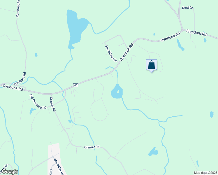 map of restaurants, bars, coffee shops, grocery stores, and more near 15 Rockledge Drive in Pleasant Valley