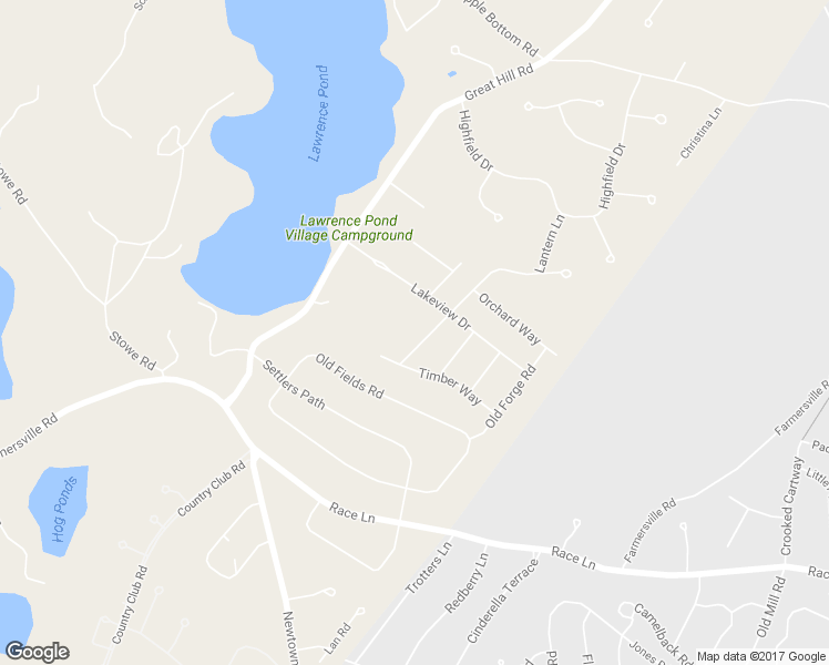 map of restaurants, bars, coffee shops, grocery stores, and more near 5 Indian Trail in Sandwich