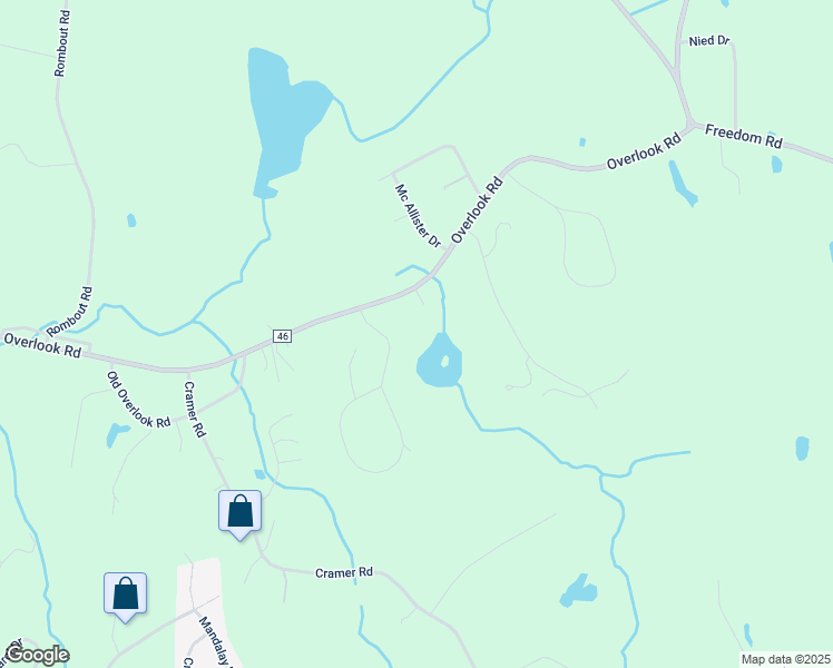 map of restaurants, bars, coffee shops, grocery stores, and more near 15 Rock Ledge Drive in Pleasant Valley