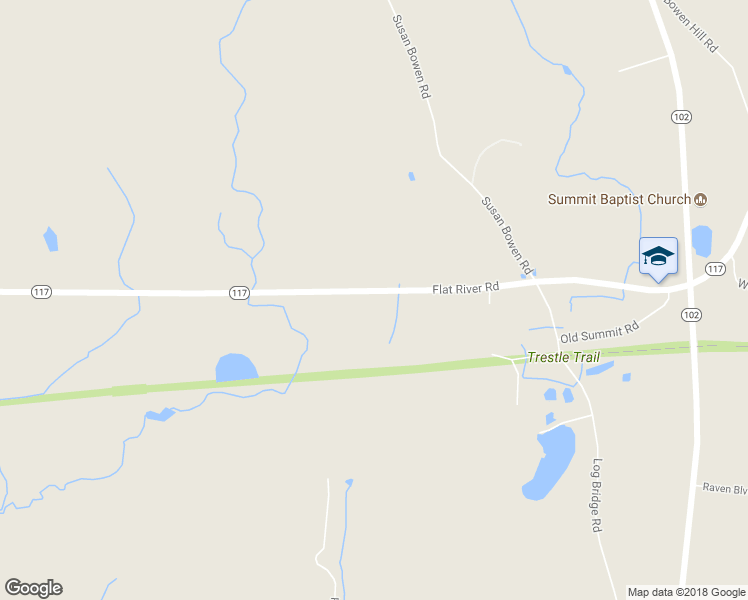 map of restaurants, bars, coffee shops, grocery stores, and more near 5150 Flat River Road in Coventry