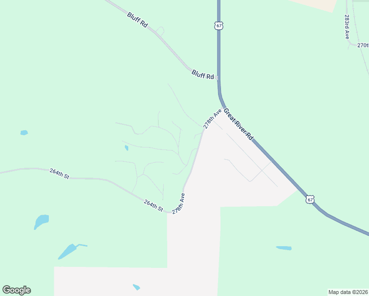 map of restaurants, bars, coffee shops, grocery stores, and more near 26525 277th Avenue in Princeton