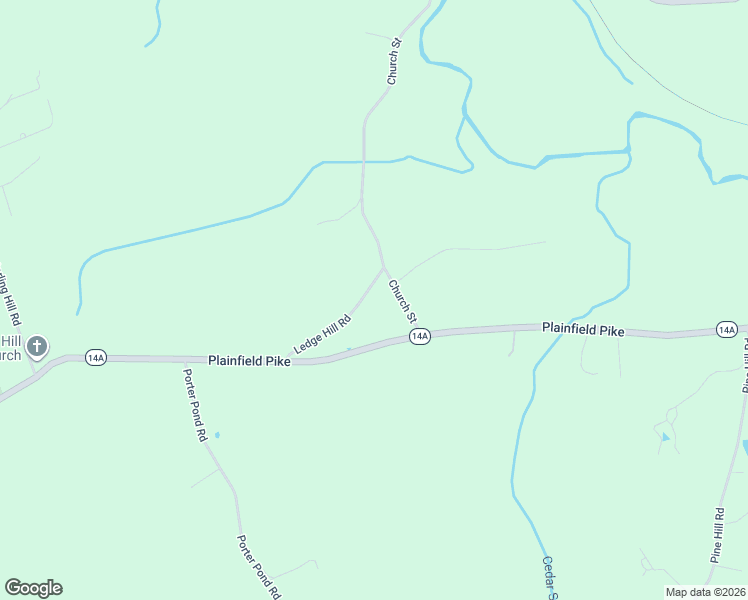 map of restaurants, bars, coffee shops, grocery stores, and more near 18 Ledge Hill Road in Sterling