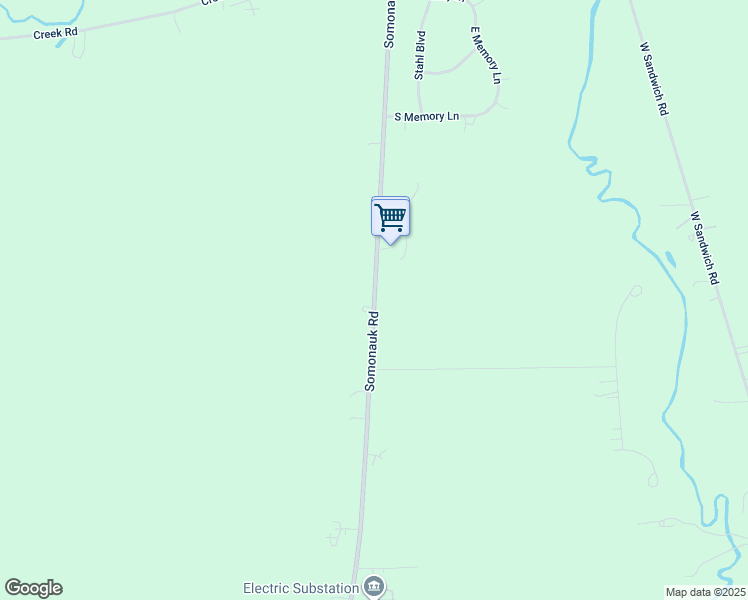 map of restaurants, bars, coffee shops, grocery stores, and more near in Sandwich