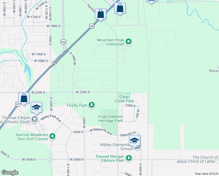map of restaurants, bars, coffee shops, grocery stores, and more near in Logan
