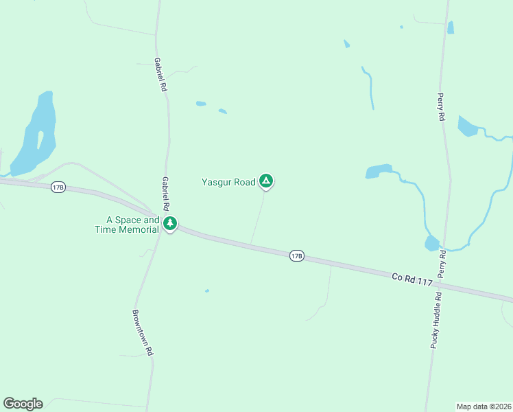 map of restaurants, bars, coffee shops, grocery stores, and more near 27 Yasgur Road in Cochecton