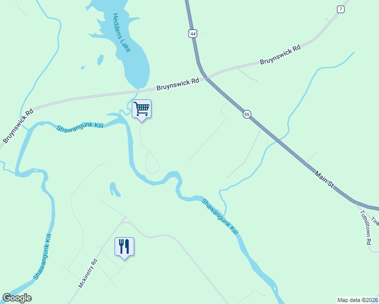 map of restaurants, bars, coffee shops, grocery stores, and more near 40 Pioneer Road in Gardiner