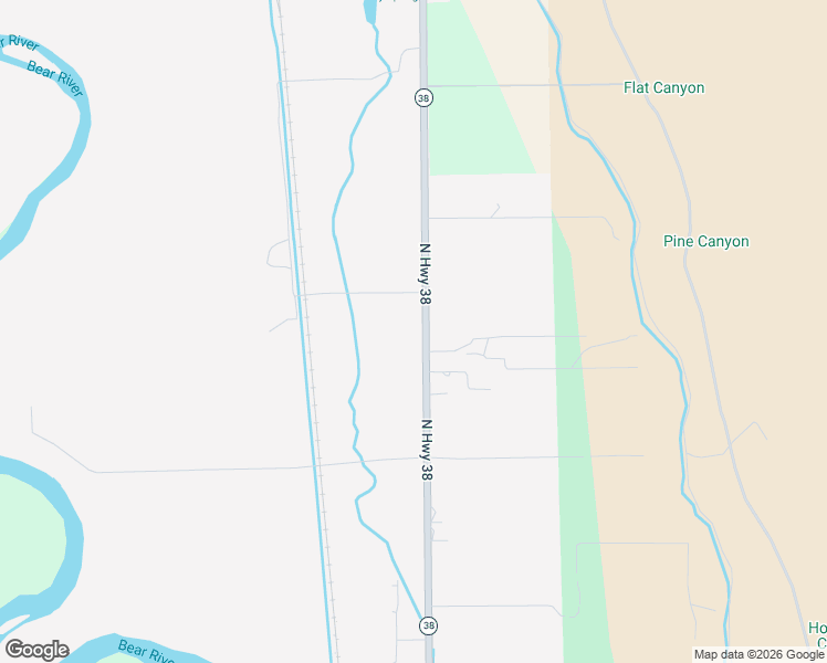 map of restaurants, bars, coffee shops, grocery stores, and more near 10135 North Highway 38 in Deweyville