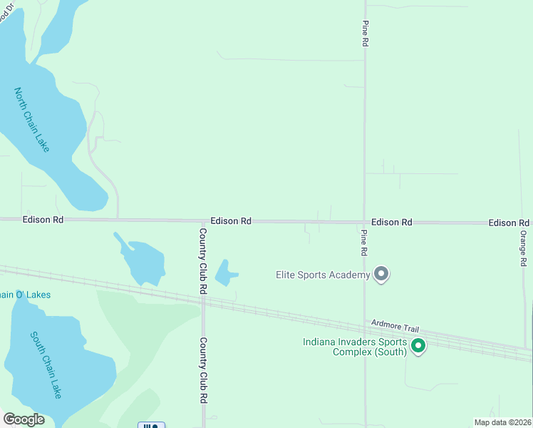 map of restaurants, bars, coffee shops, grocery stores, and more near 25165 Edison Rd in South Bend