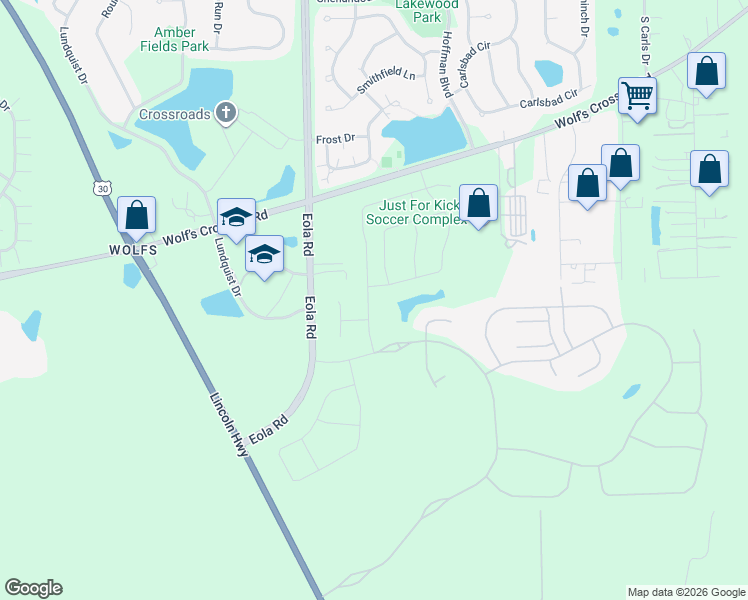 map of restaurants, bars, coffee shops, grocery stores, and more near 10241 Heggs Road in Oswego
