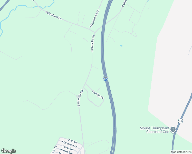 map of restaurants, bars, coffee shops, grocery stores, and more near 6 Joan Place in New Paltz