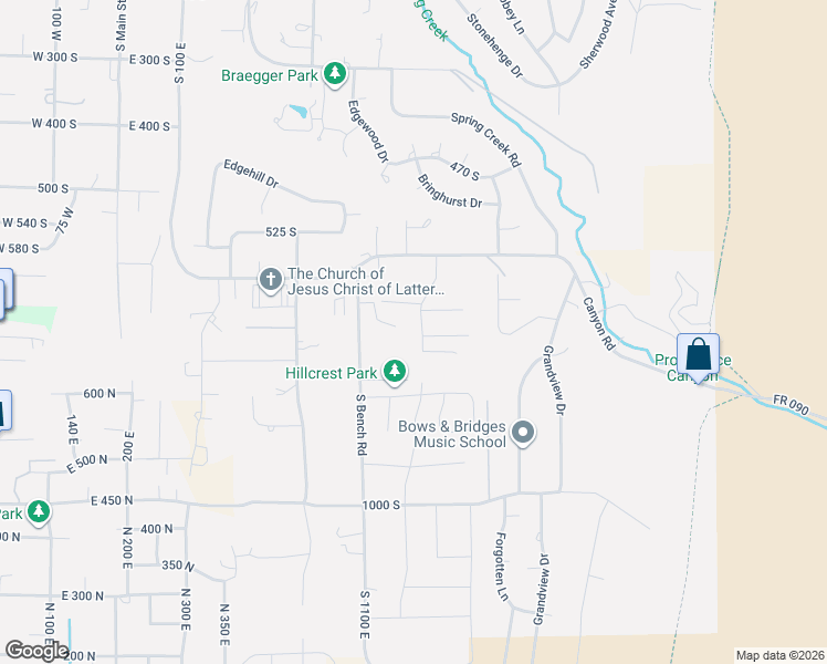 map of restaurants, bars, coffee shops, grocery stores, and more near 721 500 East in Providence