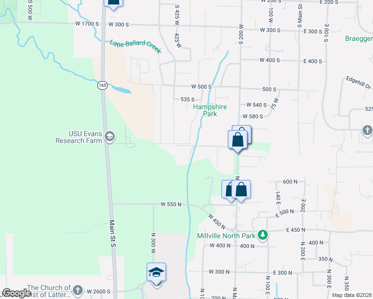 map of restaurants, bars, coffee shops, grocery stores, and more near 210 West 750 North in Providence