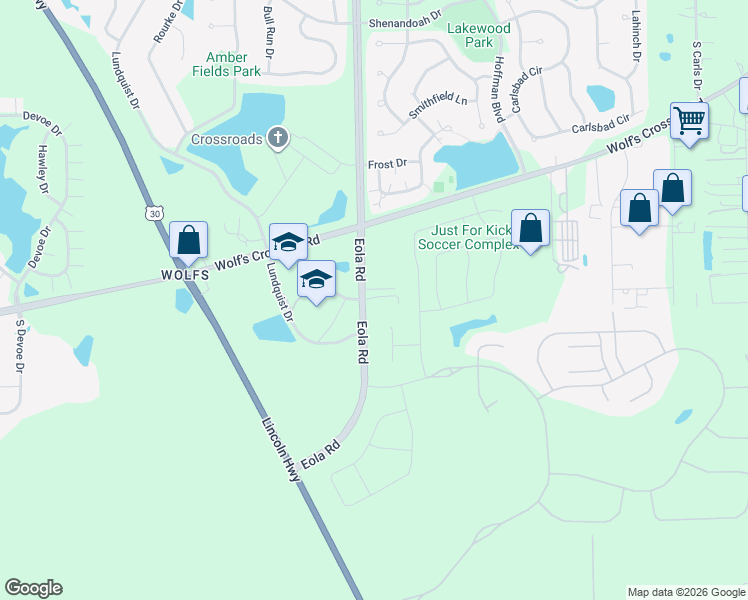 map of restaurants, bars, coffee shops, grocery stores, and more near 10241 Heggs Road in Oswego
