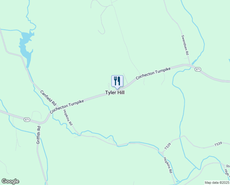 map of restaurants, bars, coffee shops, grocery stores, and more near in Tyler Hill