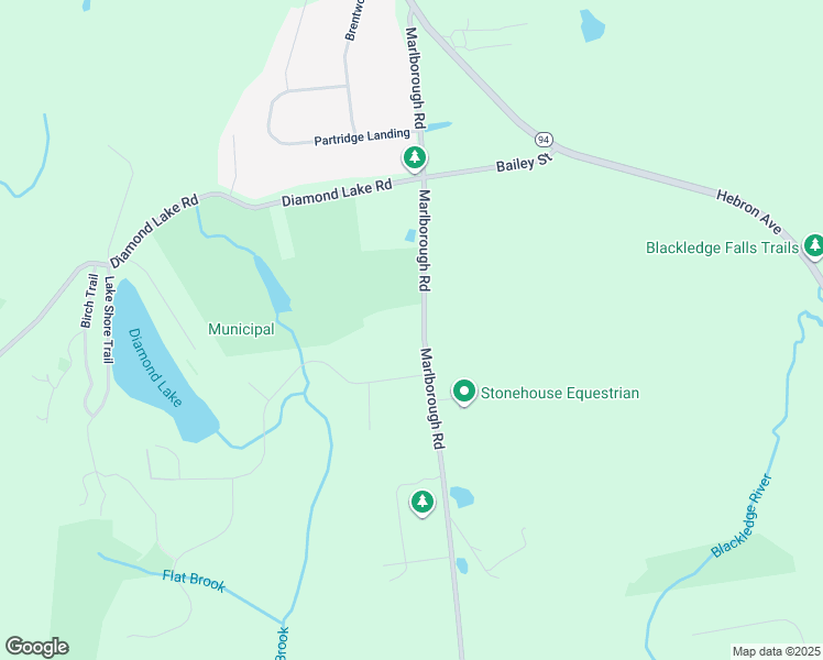map of restaurants, bars, coffee shops, grocery stores, and more near 288 Marlborough Road in Glastonbury
