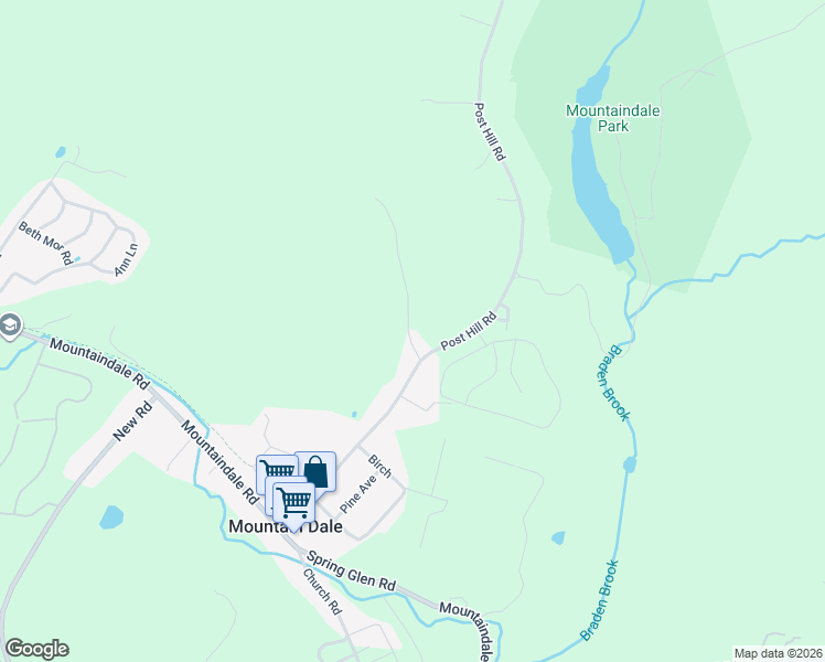 map of restaurants, bars, coffee shops, grocery stores, and more near 10 Hillside Road in Mountain Dale